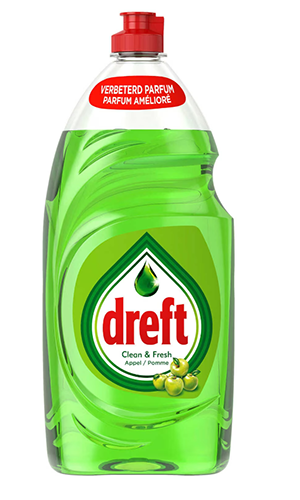 Liquide vaisselle Dreft / Fairy - Clean & Fresh - Sensitive - 4 x 1350 ml -  Pack