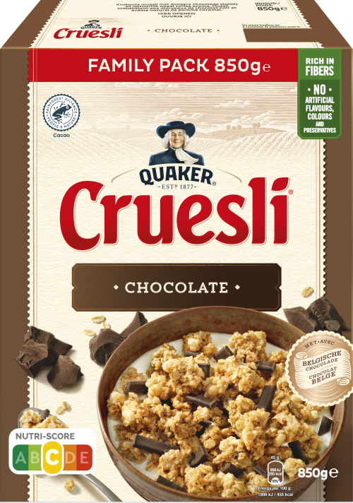 Quaker - Cruesli Chocolate - 4x 850g